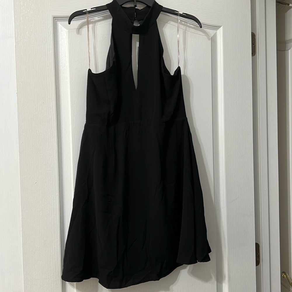 Little Black Dress with Keyhole cutout